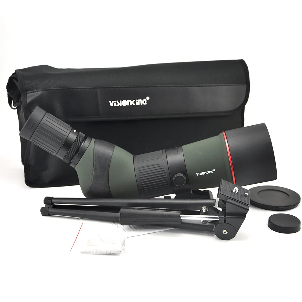 Imagem -06 - Visionking 1545x65 Guia Bak4 Spotting Scope Caça Birdvering Profissional à Prova d Água Grande Angular Telescópio Monocular Tripé