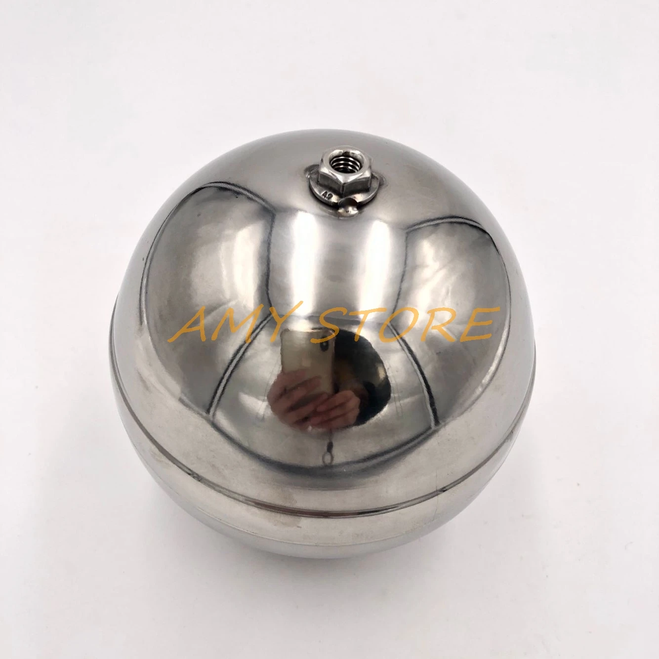 1) 4" 100mm Ball Stainless Steel Water Boiler Machine Float Valve Level Switch Sensor Ball