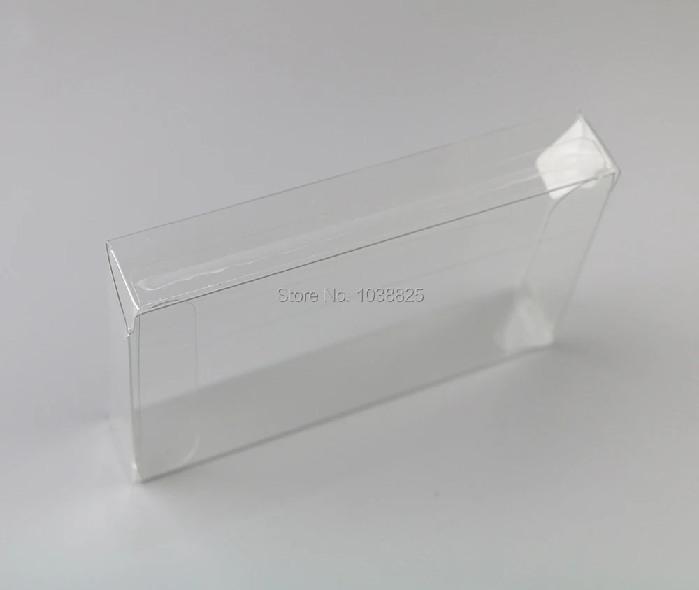 10 ชิ้น/ล็อตใสตลับหมึกสําหรับ Nintendo N64 การ์ดเกมพลาสติก PET กรณีกล่อง