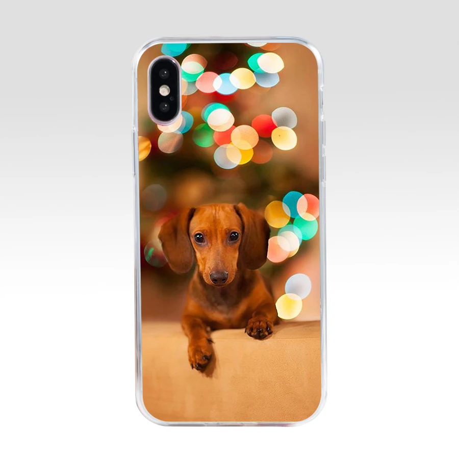 145SD Dachshund Teckel Dackel Dog gift Soft Silicone Tpu Cover phone Case for iphone 5 5s se X XR XS Max case