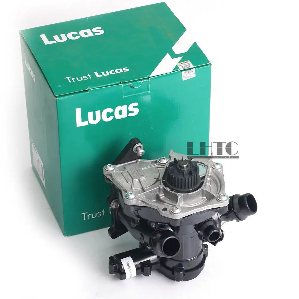 LU CAS Electronic Water Pump Thermostat Assembly For V W G TI MK7 Passat AUDI A3 A4 A5 1.8 2.0 TSI TFSI EA888 MKIII