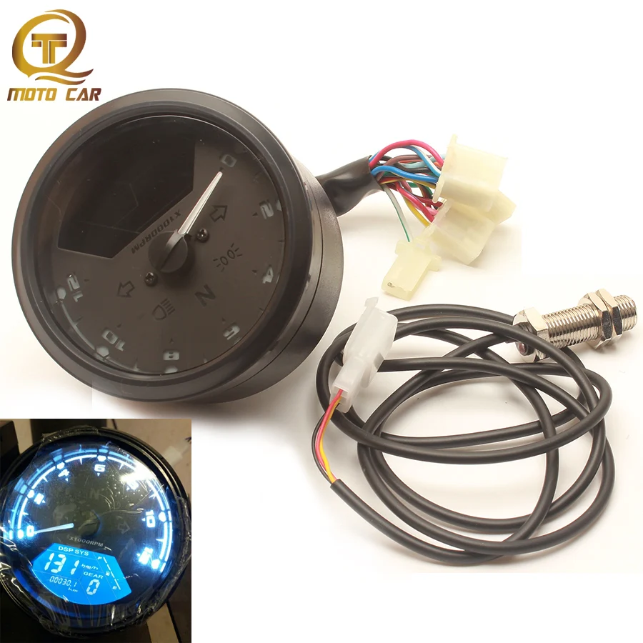 

Цифровой тахометр для мотоцикла Honda cafe racer nmax