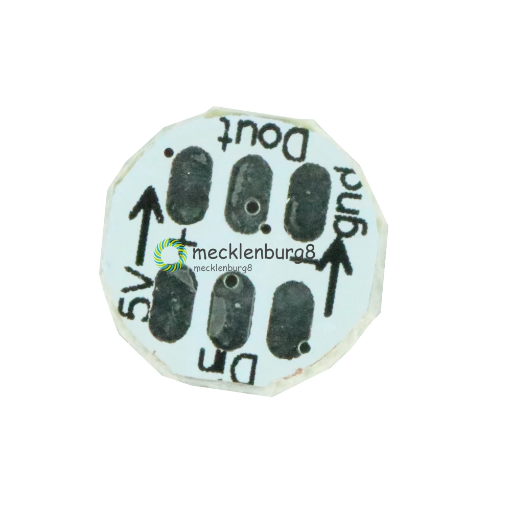 10 pieces. DC 5V 3mm x 10mm WS2812B SMD RGB LED Mini 5050 Mini Board Built-in IC-WS2812 Top Quality Clothing