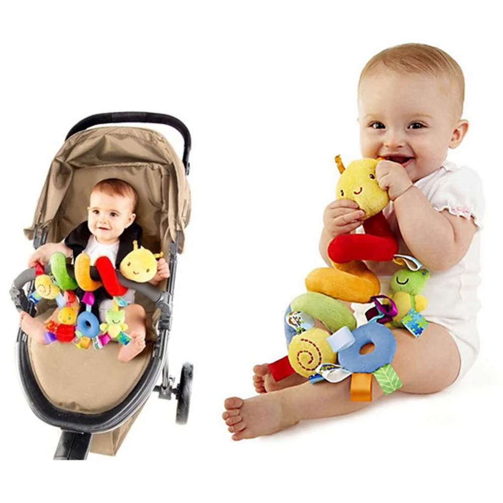 ทารกกิจกรรม Babyplay เกลียวเตียงและรถเข็นเด็กของเล่นอุปกรณ์ BB Kawaii แขวนเปล Rattle เด็กของเล่น Juguetes