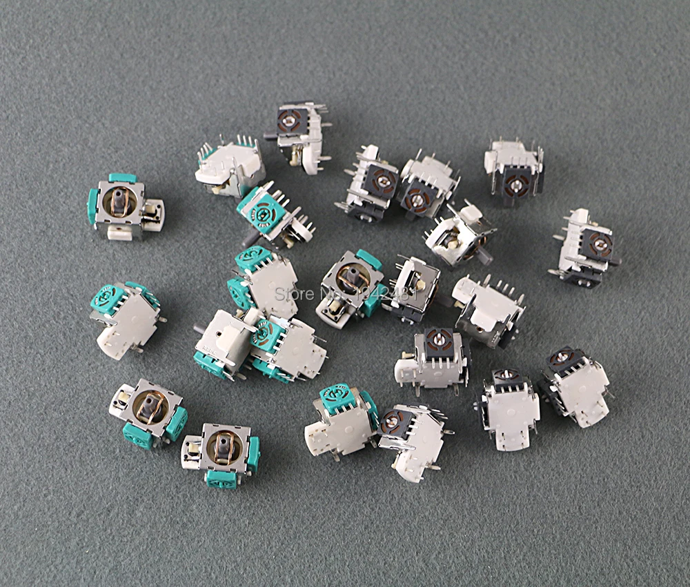 50PCS For Xbox 360 For PS2 Controller Joystick Replacement Analog 3D Joystick Stick Sensor Repair Parts with alps