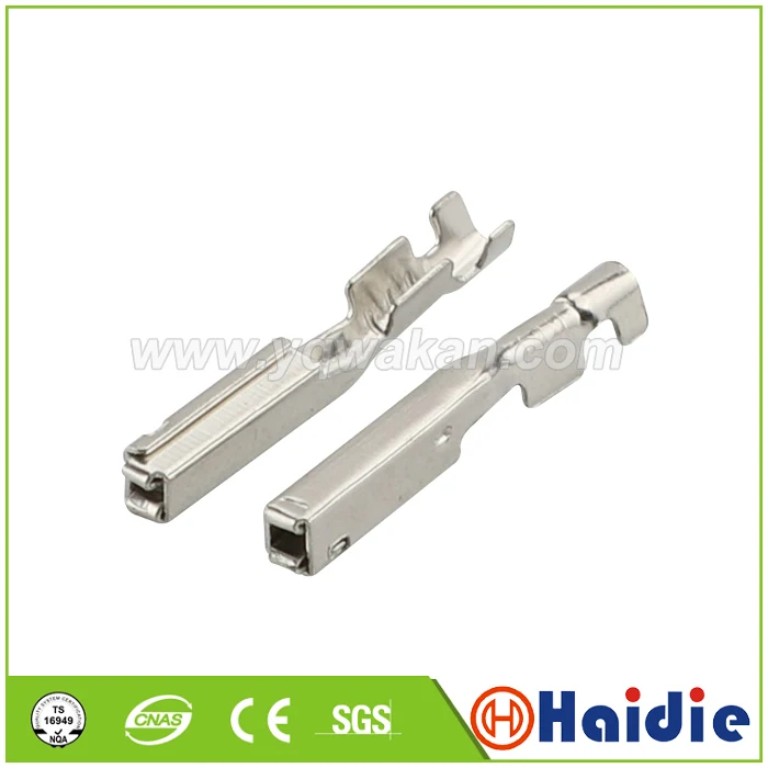 

100pcs crimping terminal for auto waterproof connector, loose wire termianls DJ621YA-F1.2A