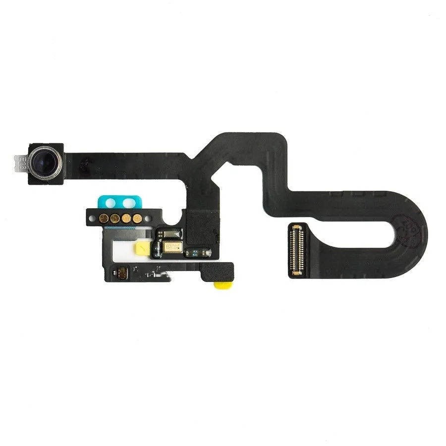 Facing Small Camera Right Proximity Sensor Flex Cable For iPhone 6 6S 7 8 Plus X XR XS MAX With Microphone Front camera 100% New