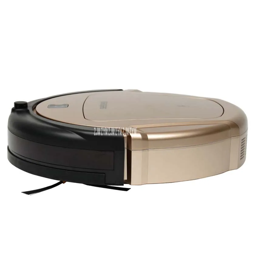 D750แห้งและเปียกหุ่นยนต์ทำความสะอาดด้วยเครื่องดูดฝุ่นที่มีถังน้ำและนำทางGPSสะอาดที่กำหนดไว้เส้นทาง,หุ่นยนต์สะอาด0.5Lฝุ่น