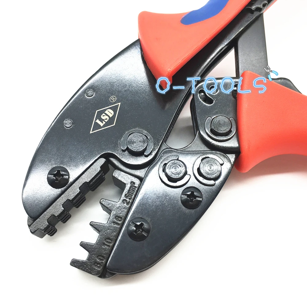 Copper bootlace cable ferrule crimper tool pliers S-0625WF wire cord-end sleeves hand crimping tools 6-25mm²