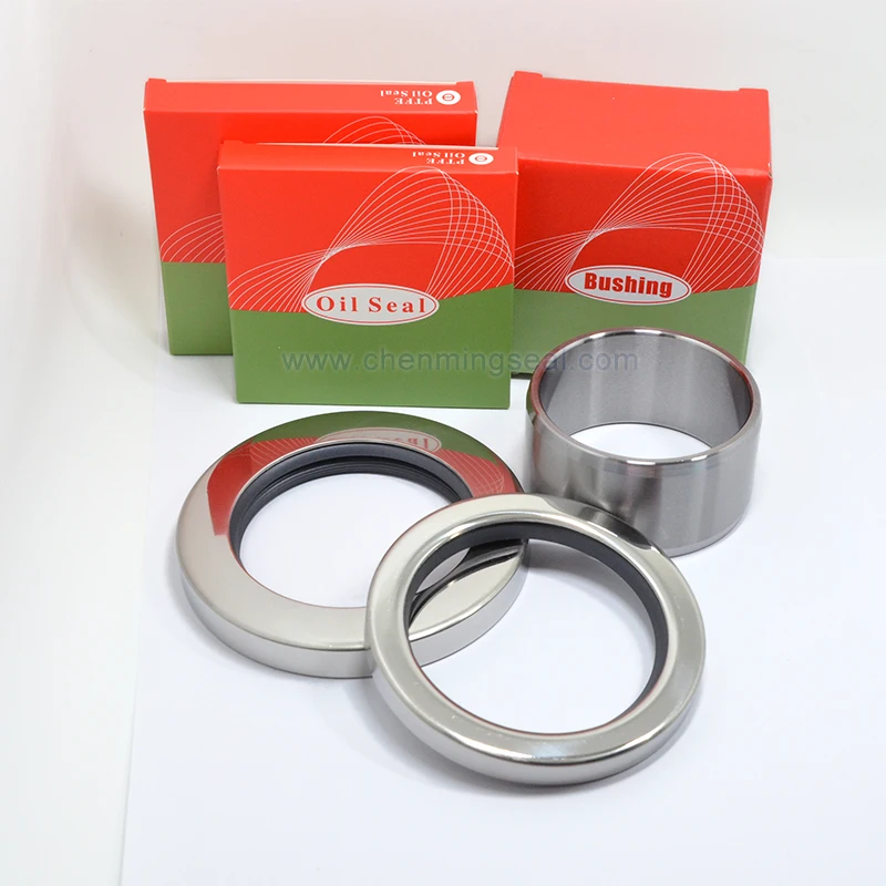 GHH Rand CE55 Repair Kit for Screw Air Compressor Spare Parts 2pcs PTFE Oil Seal & 1pc Shaft Sleeve 3pcs a kit