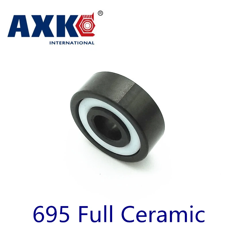 

2023 Rodamientos Axk 695 Full Ceramic Bearing ( 1 Pc ) 5*13*4 Mm Si3n4 Material 695ce All Silicon Nitride 619/5 Ball Bearings