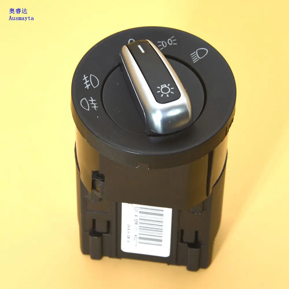 

OEM Chrome Headlight switch Control for GOLF MK4 BEETLE PASSAT B5 B5.5 BORA 3BD 941 531 A 3BD941531A 3BD-941-531-A
