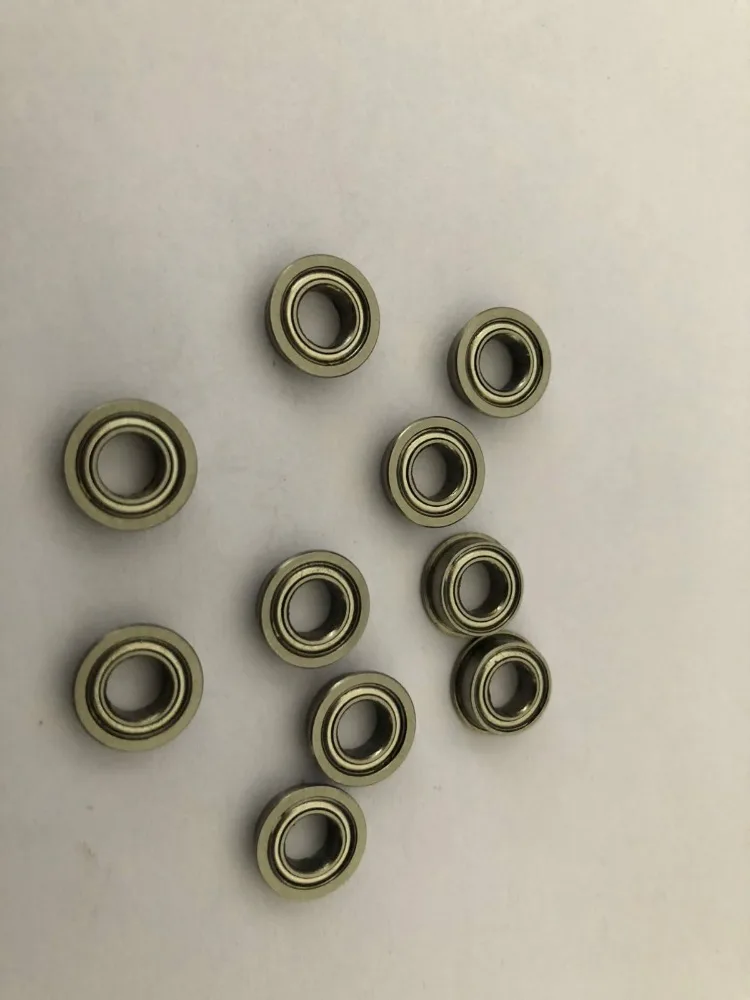 5pcs F6800ZZ  F6801ZZ F6802ZZ F6803ZZ F6804ZZ F6805ZZ Flange Thin Wall Deep Groove Ball Bearing Brand New