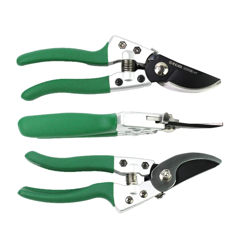 LAOA 8.5inch SK5 Garden Scissors High quality Stainless Steel Scissor for Household and Garden Pruning Shears