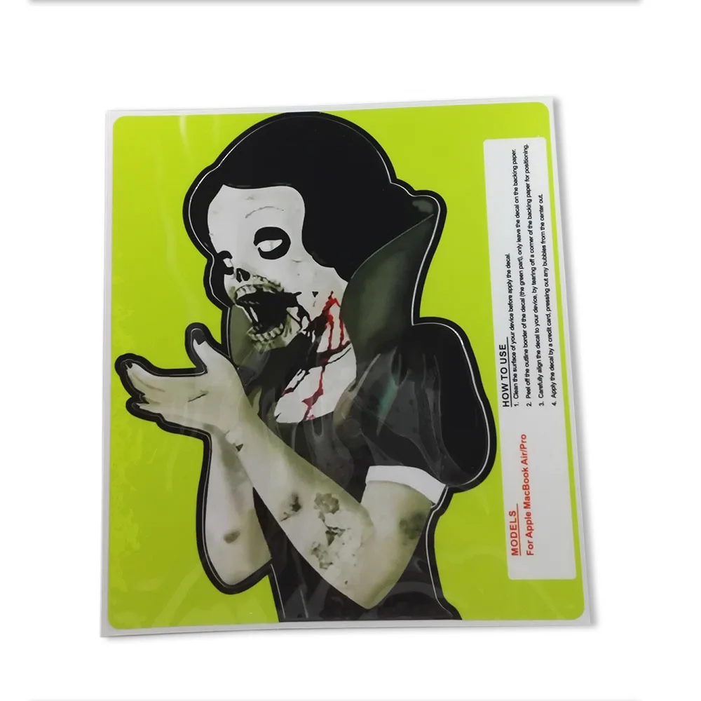 RYGOU Professionally-designed vinyl sticker for the Macbook pro 13 Retina Cartoon Skin For macbook Air 13 inch Laptop Stickers