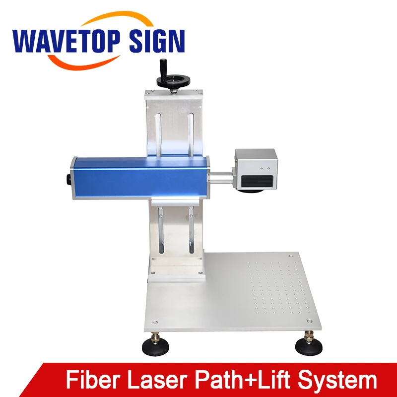 WaveTopSign 1064nm YAG Laser Fiber Laser Machine Laser Path + Lift System + Large Floor for Fiber Laser Marking Machine