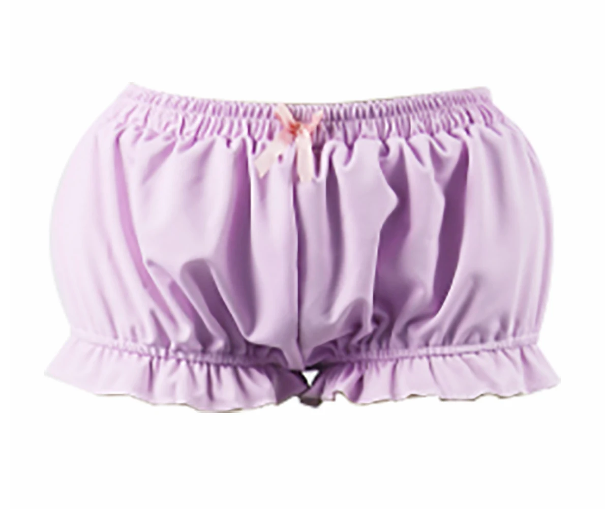 Brdwn Kawaii ผู้หญิงนุ่ม Lolita Bloomers สาวน่ารักสุภาพสตรีคอสเพลย์ Underpant กางเกงขาสั้นกางเกงในกางเกงฟักทองกางเกง Leggings