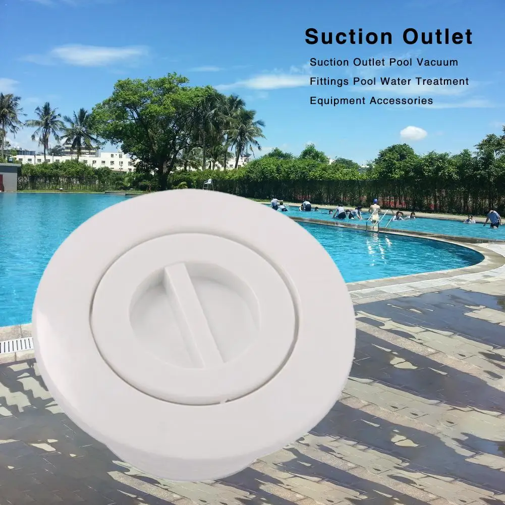 Floor Drain Cover Plastic Swimming Pool Water Overflow Outlet Drain Pool Discharge Accessories Bathroom Shower Accessories