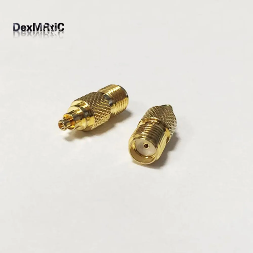 1 unidad SMA hembra Jack NIC cabeza RF adaptador coaxial convertidor recto Goldplated nuevo al por mayor