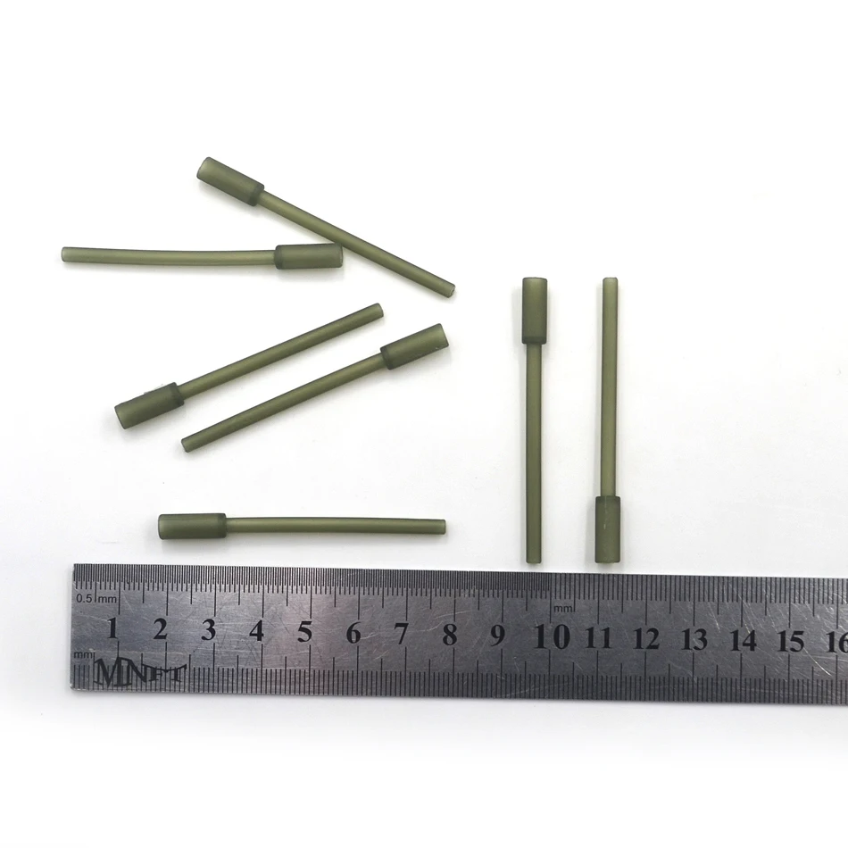 MNFT 100Pcs  Inserts Shockleader Mouw Maken Deep Zone Teriminal Tackle Quick Changeconnector Inline Lead Harde Inserts
