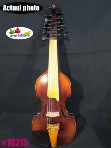 

Baroque style SONG master 6*6 strings 14" Viola d'Amore,resonant sound #10215