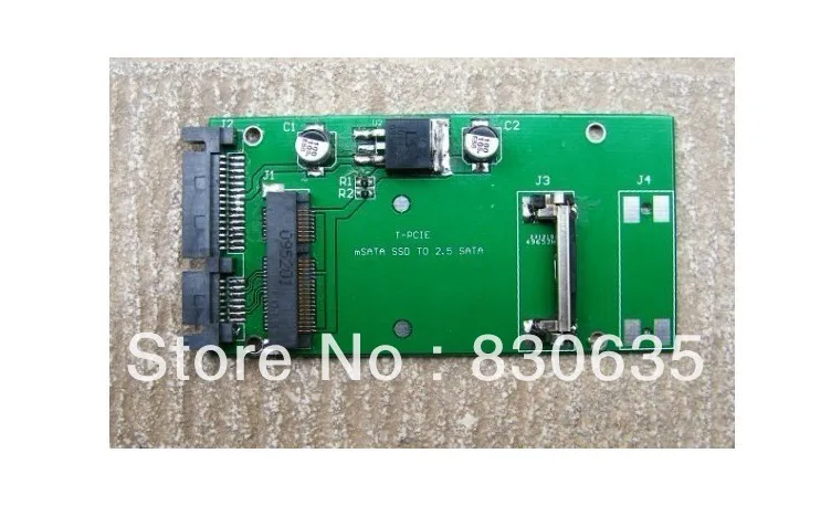 NEW plug trong cho SSD Riser adapter thẻ mSATA ĐỂ sata 2.5 INCH MINI PCI-E SSD 2.5 INCH SATA thử nghiệm đầy đủ