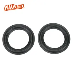 GHXAMP 2PCS 3 INCH Speaker Rubber surround side repair parts For conventional Sound box repairment folding edge