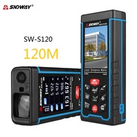 Sndway SW-S120 Color Screen 120M Laser Distance meter 400ft Range Finder tape Measuring Device with Camera