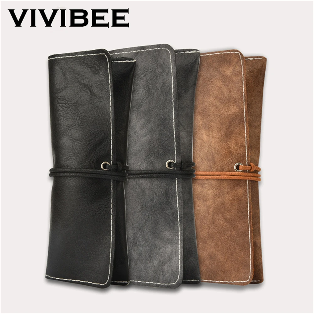 

VIVIBEE Glasses Soft PU Leather Glasses Pouch Carry Sunglasses Bag Protector 2024 Trend Women Handbag Men Eyewear Case Container