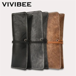 VIVIBEE Glasses Soft PU Leather Glasses Pouch Carry Sunglasses Bag Protector 2026 Trend Women Handbag Men Eyewear Case Container