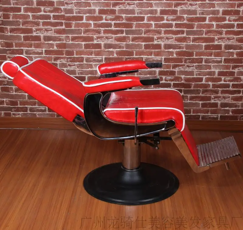 Toko Penata Rambut Potongan Rambut Mengembalikan Cara Kuno Kursi Rambut Mode Penata Rambut Angkat Meletakkan Pompa Besar Mengangkat Kursi Rambut
