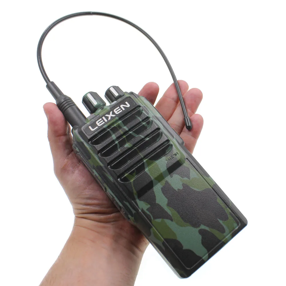 LEfeat-Interphone radio bidirectionnel longue distance, talkie-walkie perforé, grande puissance, 20W, UHF, 400-480MHz, FM Ham, descriptions EN