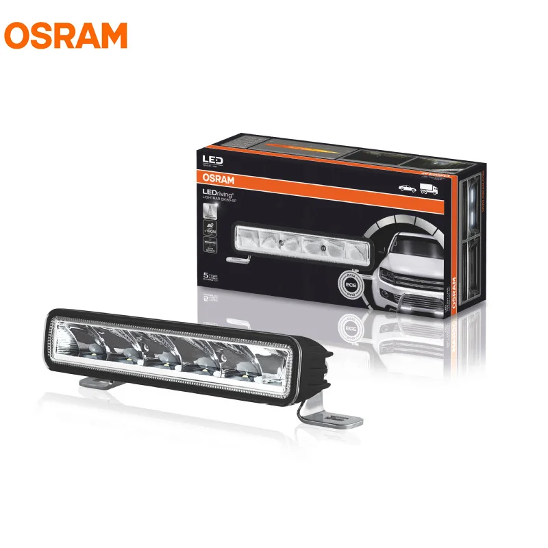 OSRAM LED Lightbar LEDriving SX 6000K Cool Blue Light LED Light Bar Spot Beam Slim Design 5000h Lifetime ECE 182mm 350mm 556mm