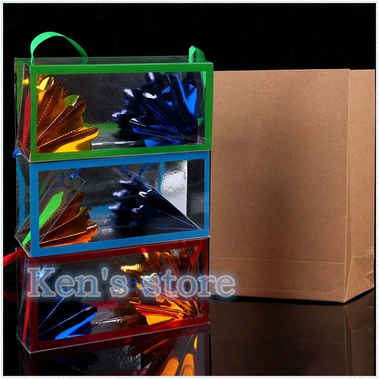 Medium Size Super Delux Paper Bag Appearing Flower From Empty Box Stage Magic Tricks Dream Bag Large Illusion Magic Kid Gifts