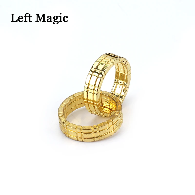 1set Himber Ring Gold  Black color can choose Magic Tricks Ring Close Up Magic Props