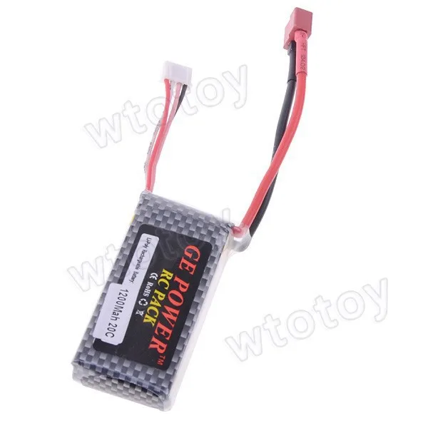 GE POWER 11.1 V 1200 mAh 20C Li-Poly Battery Pack per RC Helicopter 20792