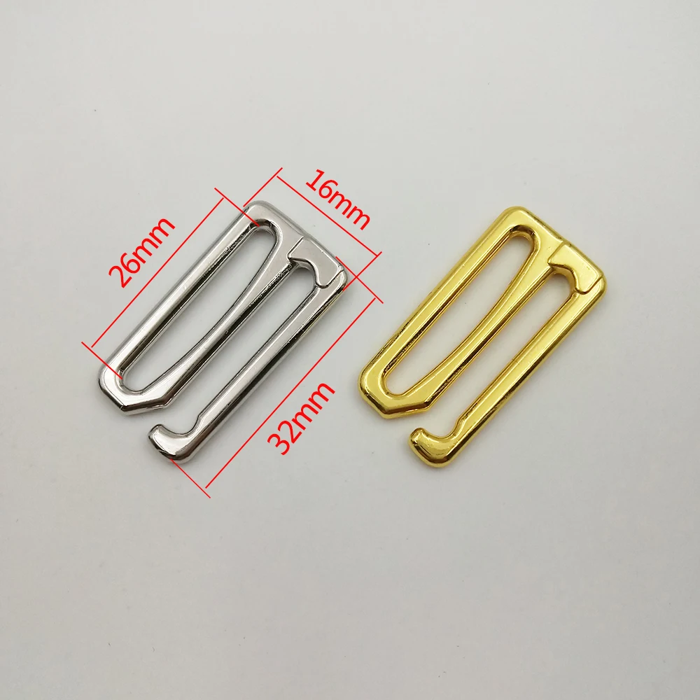 25mm Bra Metal Hooks Back/Front Closure Replacement Bramaking Clips DIY Accessories