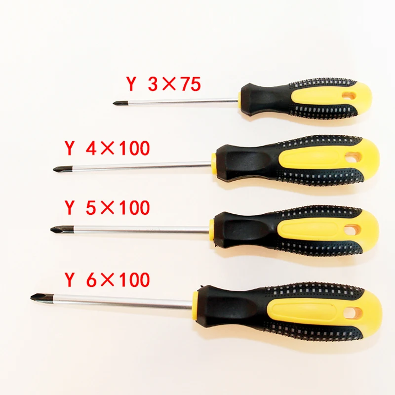 4pcs/lot S2 Y type Y shape Y-shape Shaped Magnetic Tips screwdriver bolt Screw Driver Special Screwdrivers