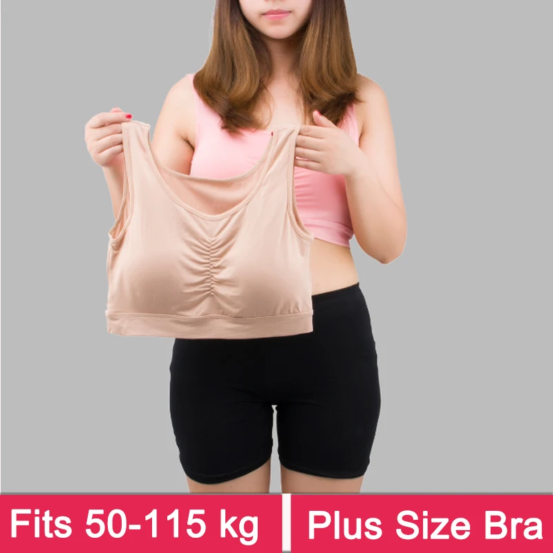 

Cotton Sports Bra Plus Size Shockproof Run U Type No Wire Bra for Women Bralette Wire Free Bra Large Size Summer 2023