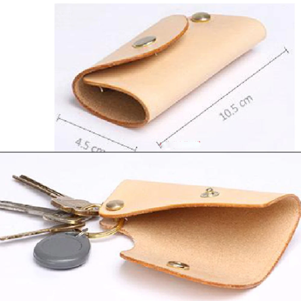 DIY leather craft key ring cover bag cutting die knife mould hand punch tool set