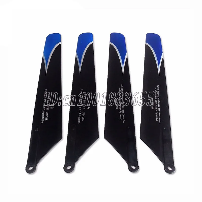 5 Colors Free shipping DH 9053 RC Helicopter DH9053-04 spare part accessories propeller flying blade main rotor part (1 set = 4)