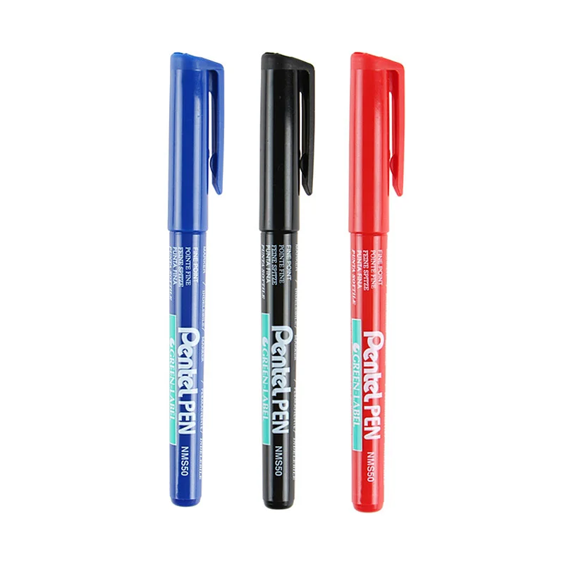 Marqueur Pentel Pen N50 Noir Permanent - Indélébile