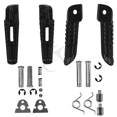

Front Rear Footrests Foot Pegs For Suzuki GSXR600 GSXR750 2006-2014 TWO COLORS