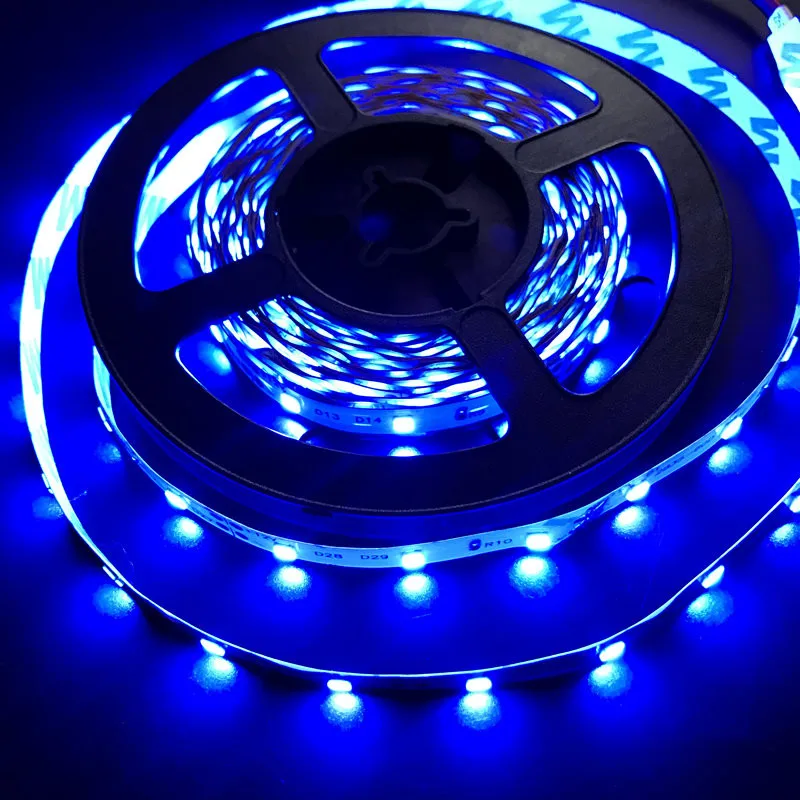 Bande de diodes, 5M 300 s 2835SMD, haute luminosité, non étanche, 12V, 60 s/m, Super brillante que la bande 3528