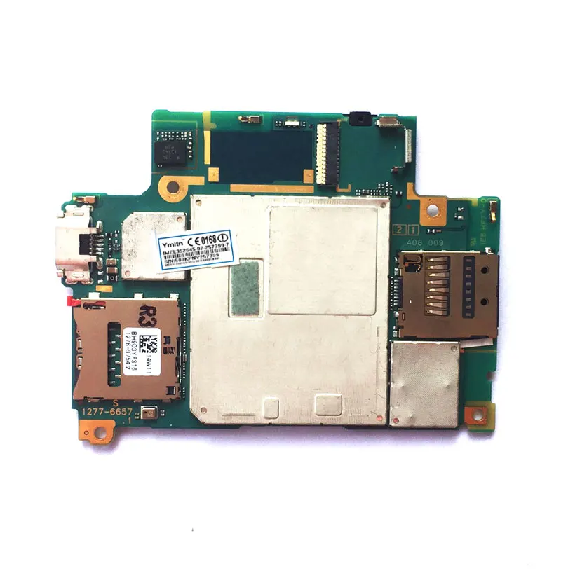 Ymitn Sbloccato Alloggiamento Del pannello Elettronico mainboard della Scheda Madre Circuiti Cavo Della Flessione Per Sony Xperia Z2 D6503 Z2A D6553