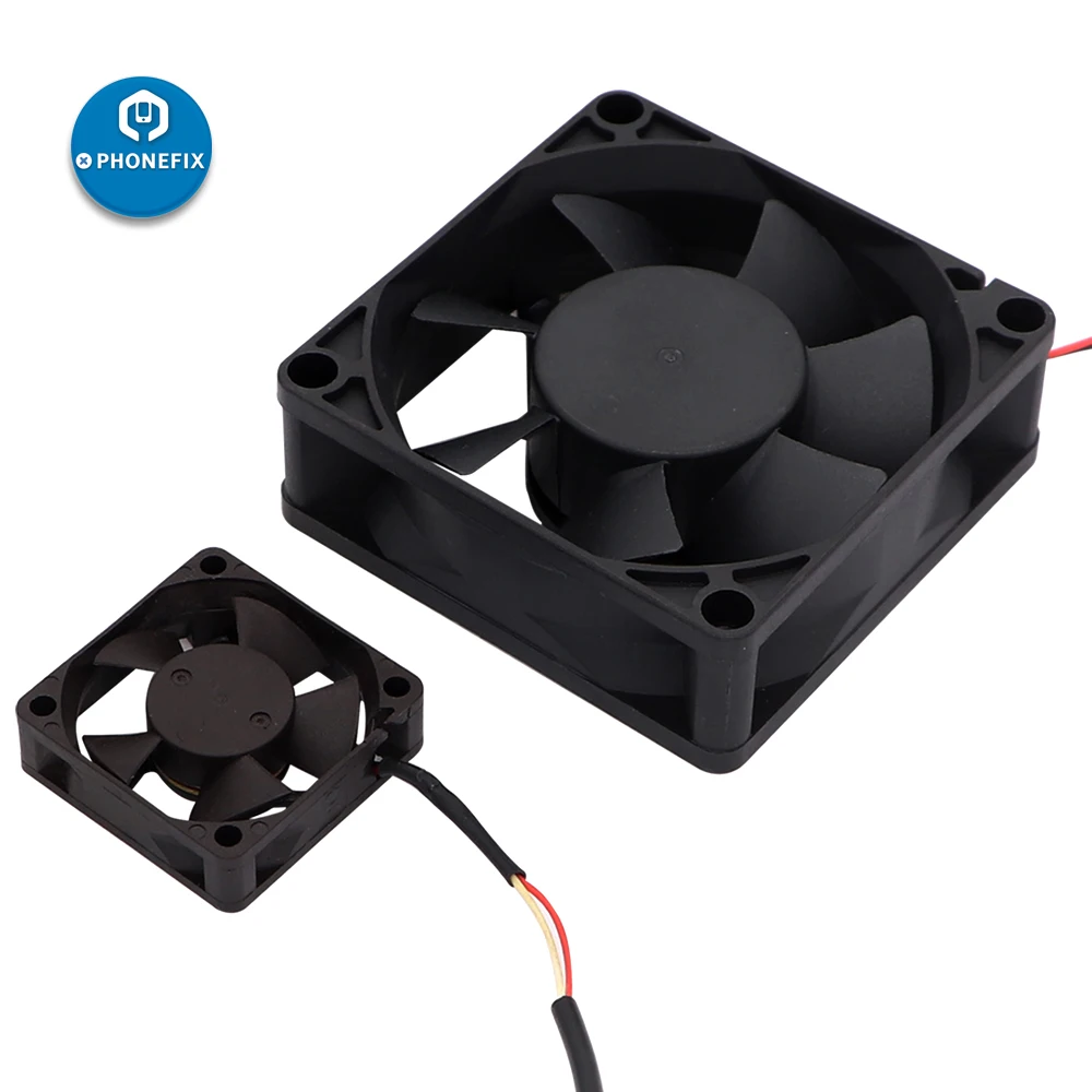 PHONEFIX Nguồn 5V USB Mini Hàn Khói Mini Quạt Lọc Không Khí Cho Loại Bỏ Hàn Khói Di Động sửa Chữa Điện Thoại