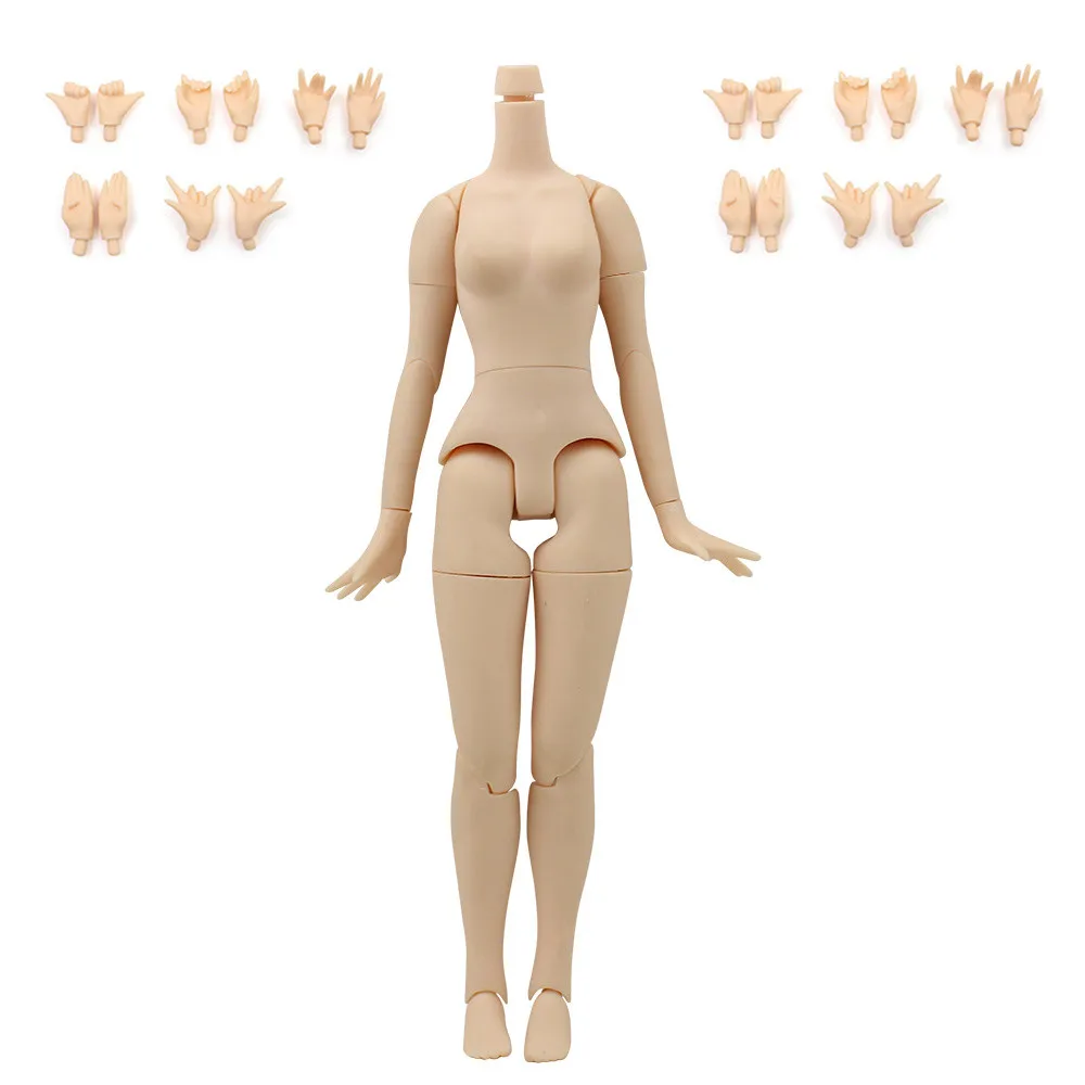 

Azone body natural skin D Cup big breast body 20cm 8.5 inch For 1/6 doll blyth joint Body suitable for DIY change the body ICY