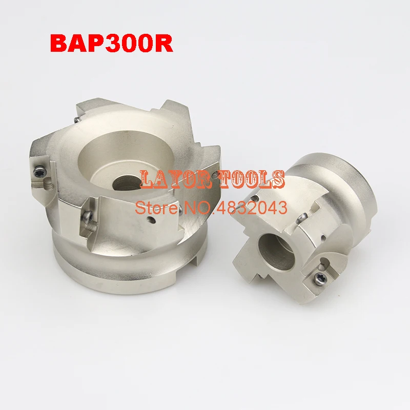 

1PCS BAP300R 40-22-4T BAP300R 50-22-4T BAP300R 63-22-4T 90 Degree Angle Shoulder Face Mill Head CNC Milling Cutter