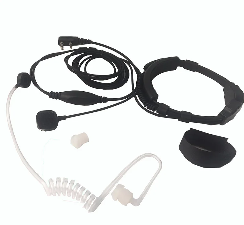 

Extendable Throat Mic Earpiece Headset For CB Radio Walkie Talkie BAOFENG UV-5R UV-82 GT-3 KG-UV8D Finger PPT speaker Microphone