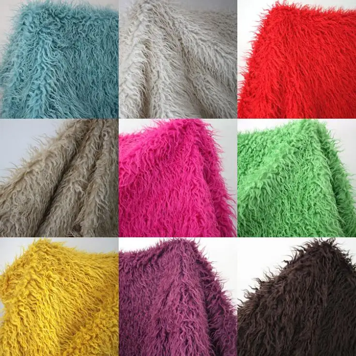 

Good quality 5cm pile fabric felt,13 color available patchwork fabric for sewing,Cotton flannel material fur ,100*150cm